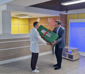 تبرعت شركة زافكوم إنجينيرينك بمعدات طبية فريدة من نوعها في المنطقة لمركز الفترة المحيطة بالولادة